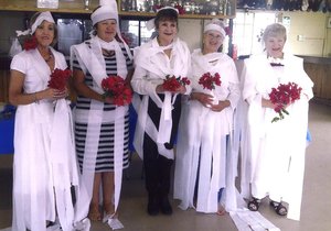 Dames se Toiletpapier trourokke